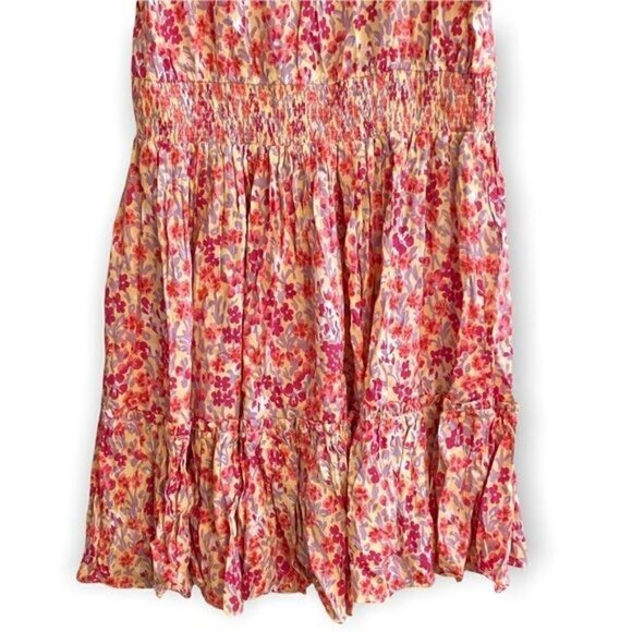 NWT Poupette St Barth Dress, Triny Floral Ruffle-Trim Tassel Mini dress - Picture 7 of 12